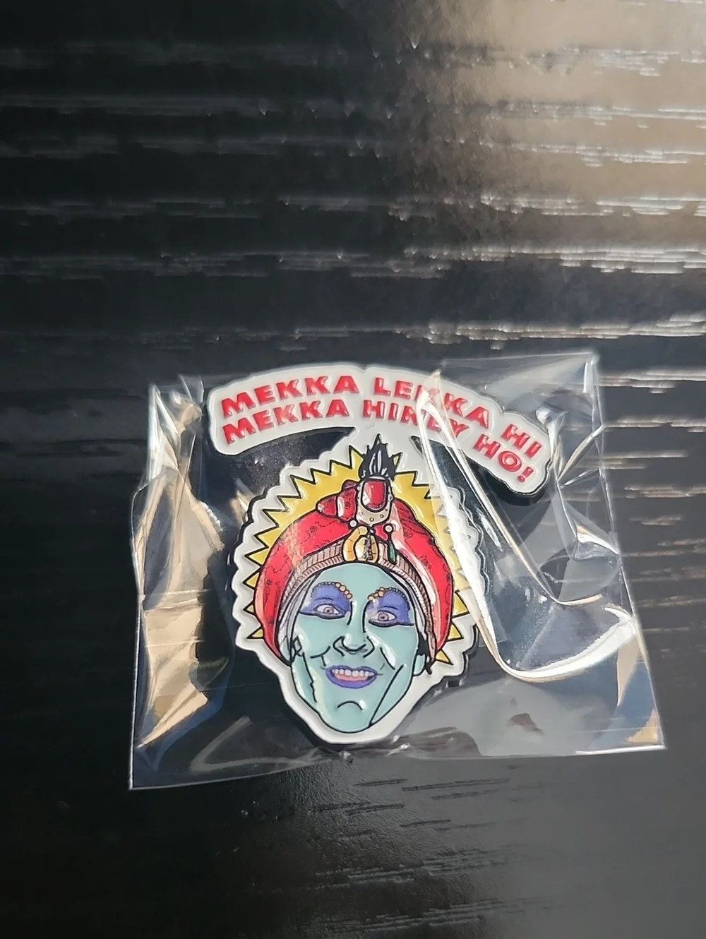 Pee Wee's Playhouse Genie Mekka Lekka Hi Enamel Pin
